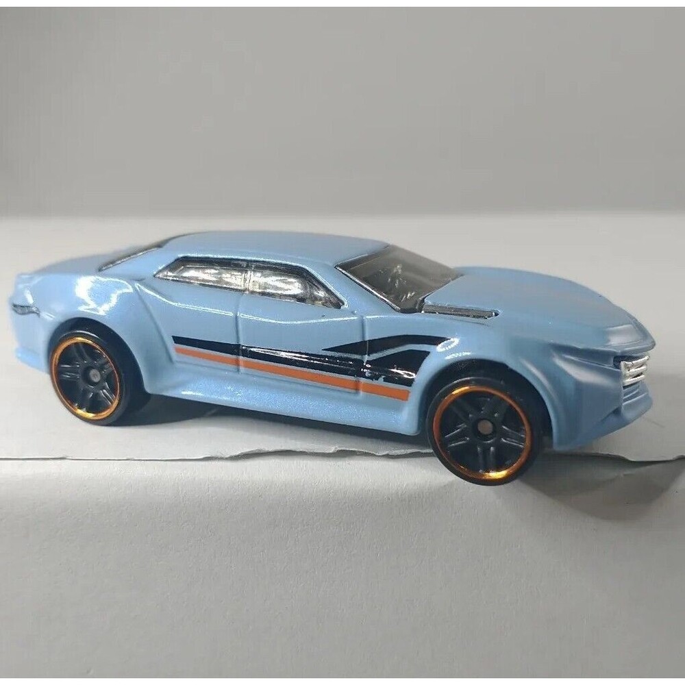 Hot Wheels Ryura LX Toy Car 2013 G35 Light Blue HW Workshop Die-Cast Loose